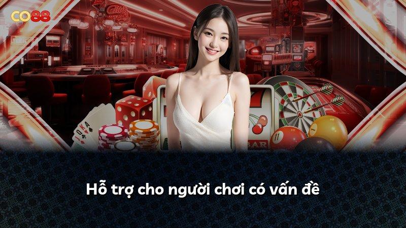 Hỗ trợ cho người chơi có vấn đề