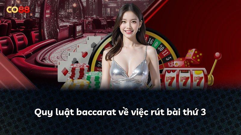 Quy luật baccarat về việc rút bài thứ 3